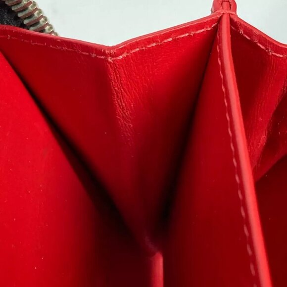 Christian Louboutin Wallet Coin Compartment craft logo Zip Around coin purse - Picture 15 of 16